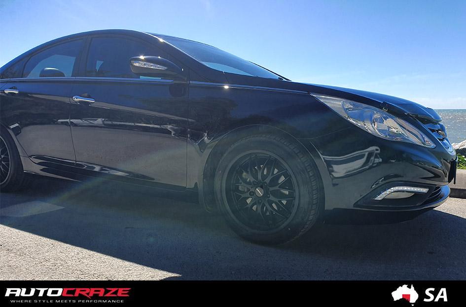 HYUNDAI I45 CHEETAH SPORTS BLACK SUEDE